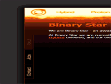 Tablet Screenshot of binary-star.com